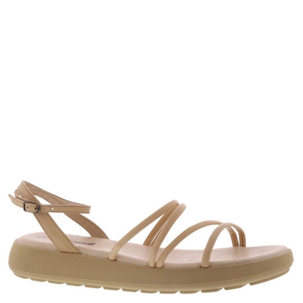 Free People Tan Strappy Sandals